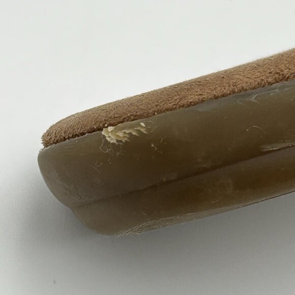 AEROSOLES Sandals Womens 9M Branchley Orange Flower Thong Toe Post Brown Sole - Picture 10 of 13